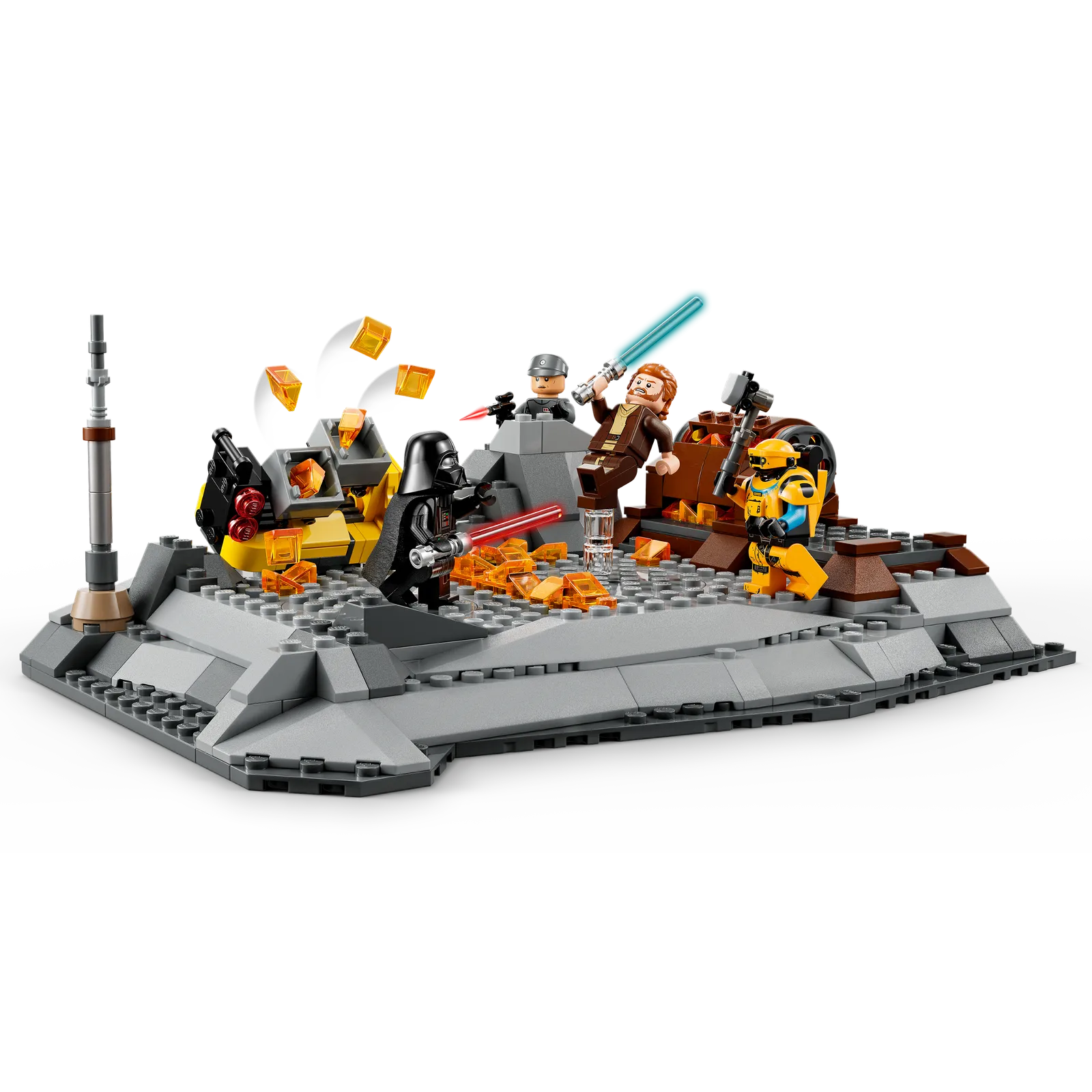 Конструктор LEGO Star Wars Оби-Ван Кеноби против Дарта Вейдера, 408 деталей (75334) - фото 3