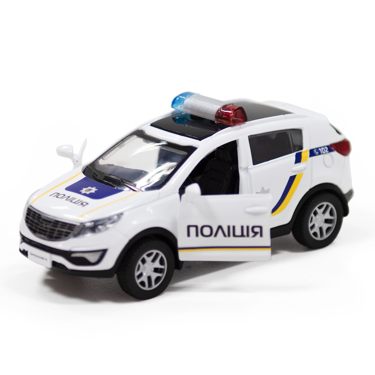 Автомодель TechnoDrive Kia Sportage R-полиция (250293) - фото 6