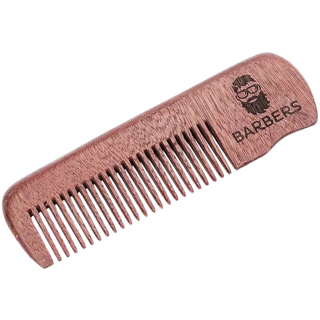 Гребінець для бороди та вусів Barbers Beard Comb - фото 1