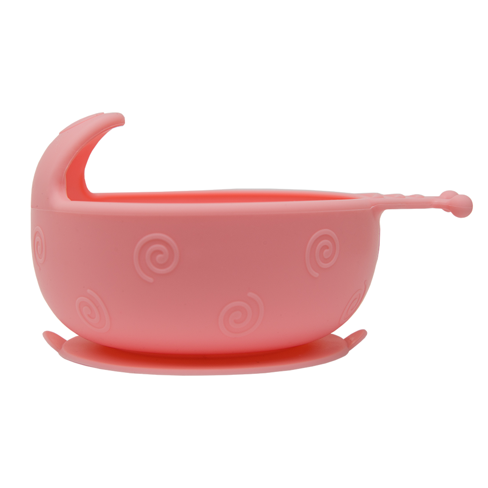 Тарелка KinderenOK Happy Meal силиконовая с присоской, 300 мл, розовый (201113) - фото 2