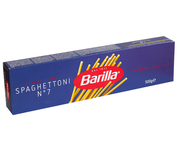 Макаронні вироби Barilla Spaghettoni №7 500 г - фото 2