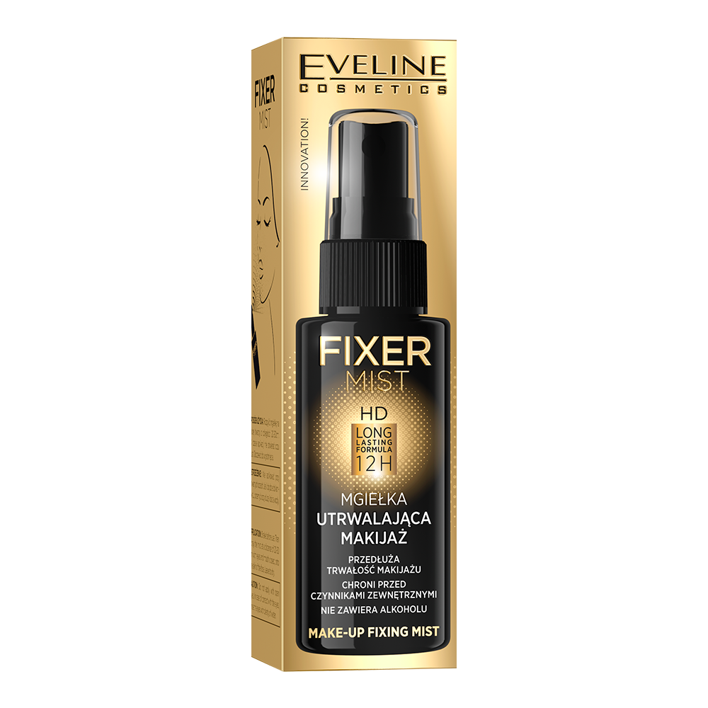 Спрей-фиксатор для макияжа Eveline Fixer Mist HD, 50 мл (B50FIXERBK) - фото 2