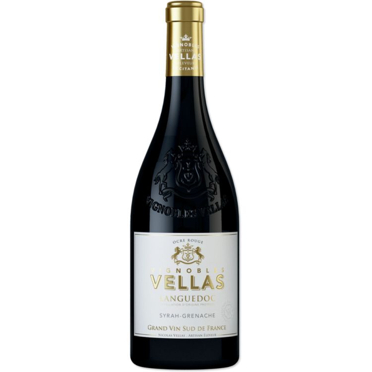 Вино Vignobles Vellas 4 Terroirs AOP Languedoc 2020 красное сухое 0.75 л - фото 1