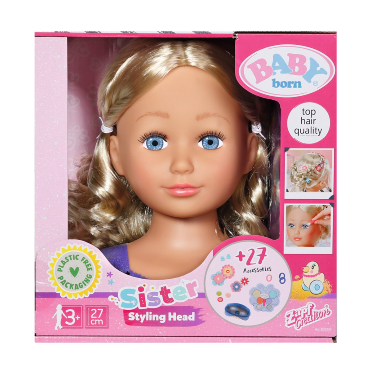 Кукла-манекен Baby Born Sister Styling Head (835234) - фото 4