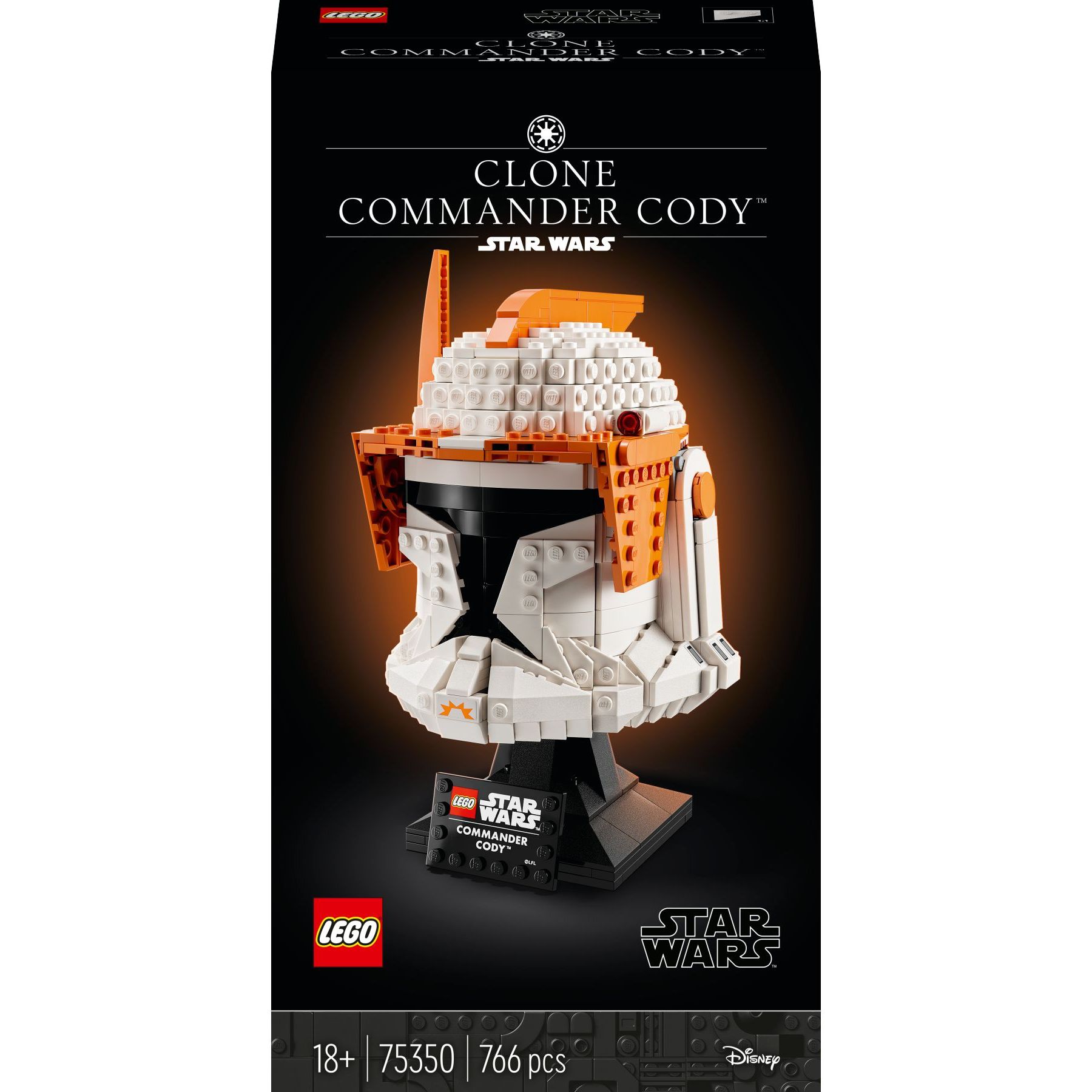 Конструктор LEGO Star Wars Шолом командора клонів Коді, 766 деталей (75350) - фото 1