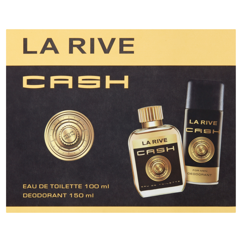Подарочный набор La Rive Cash: Туалетная вода 100 мл + Дезодорант 150 мл - фото 1