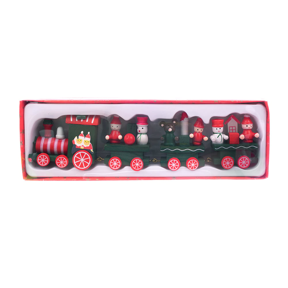 Сувенирная игрушка Offtop Поезд зеленая (855147) - фото 1