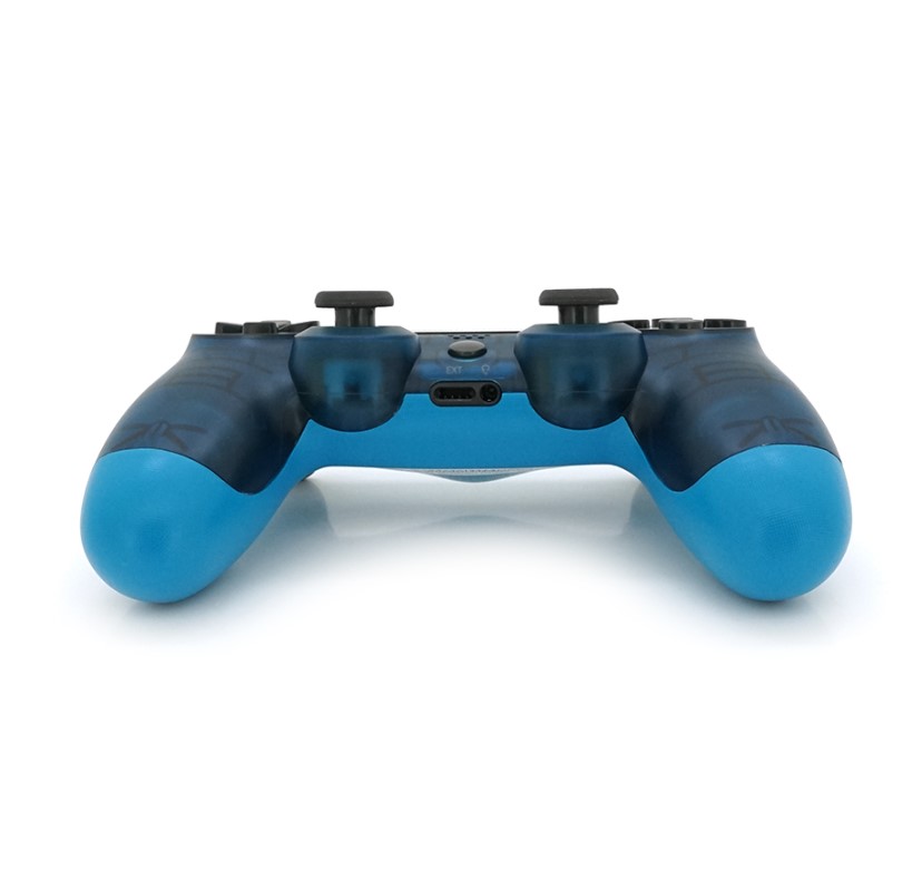 Геймпад джойстик Doubleshock Wireless PS4 Double Motor Vibration DualShock 4 Light-Dark-Blue - фото 3