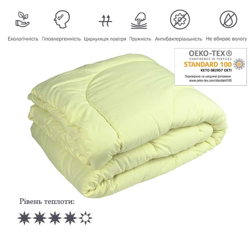Одеяло силиконовое Руно, 205х172 см, молочный (316.52СЛБ_молочний) - фото 2