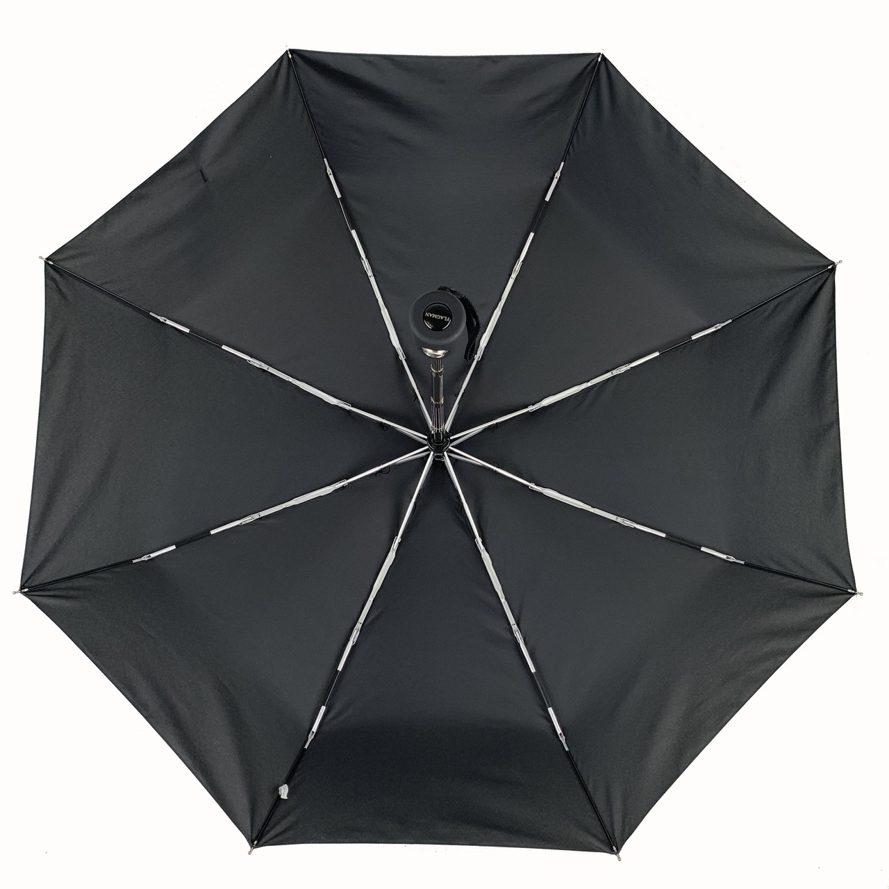 Жіноча складана парасолька повний автомат The Best 96 см чорна - фото 4
