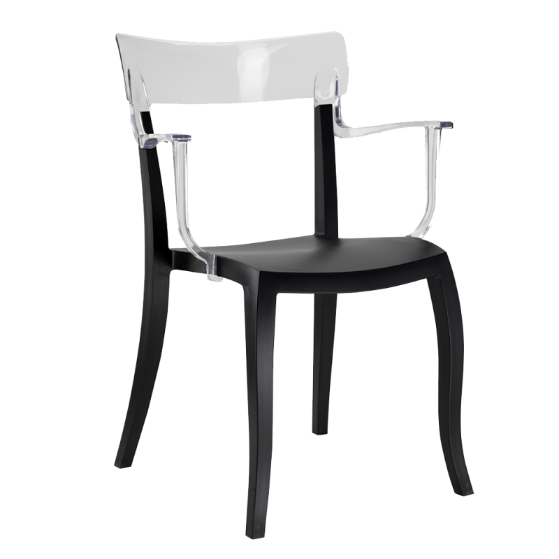Кресло Papatya Hera-K, черный с белым (4820150080327) - фото 1
