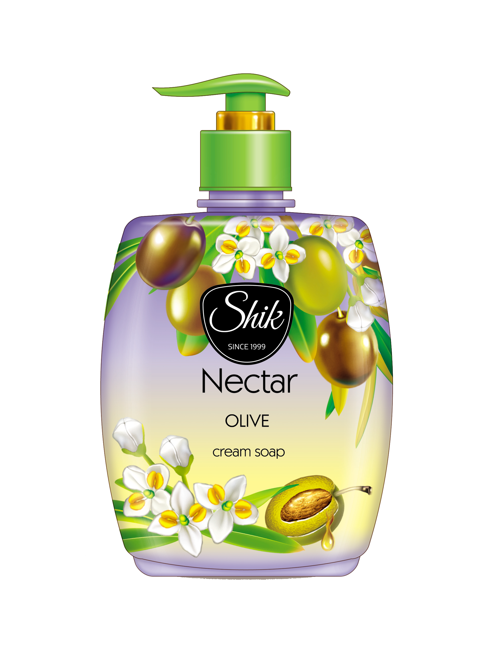 Крем-мыло жидкое Shik Nectar Оливковое, 300 г - фото 1