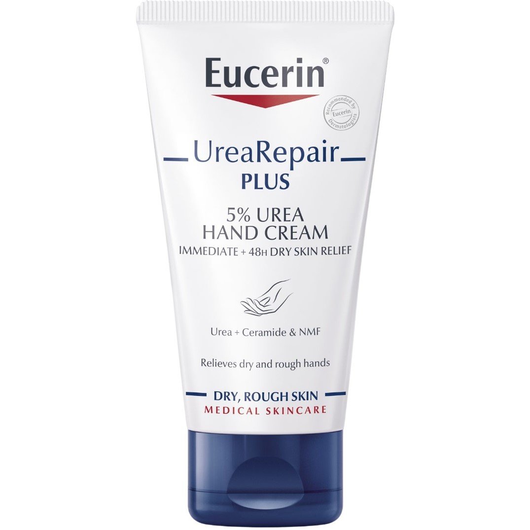 Крем для сухой кожи рук Eucerin 5% Urea Plus, 75 мл - фото 1