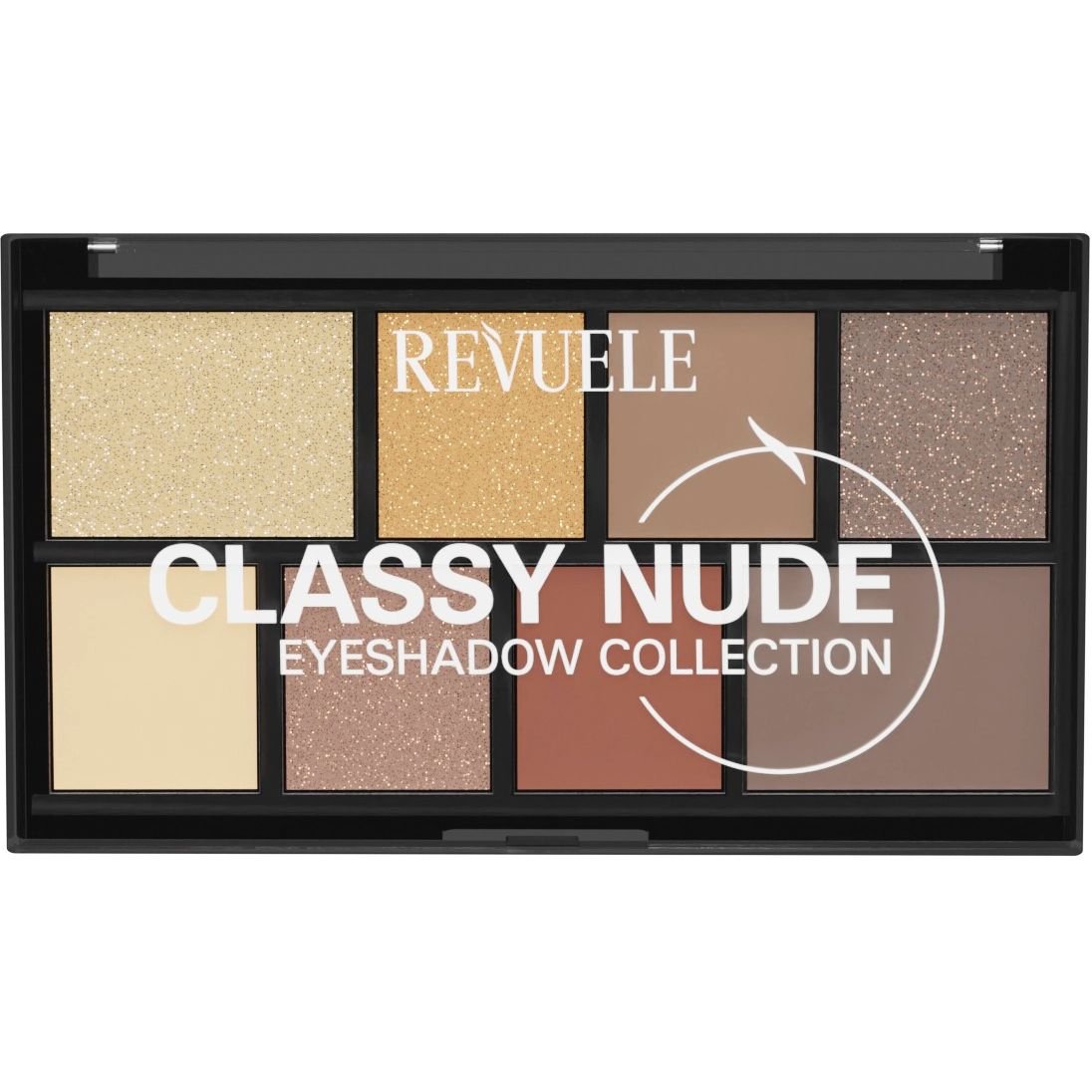 Палитра теней для век Revuele Eyeshadow Collection Classy Nude 15 г - фото 1