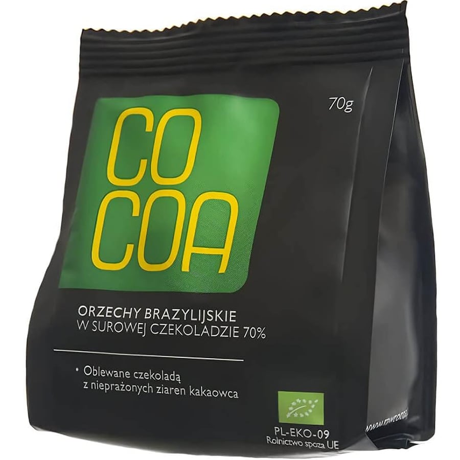 Орехи Co Сoa бразильские в сыром шоколаде органические 70 г - фото 1