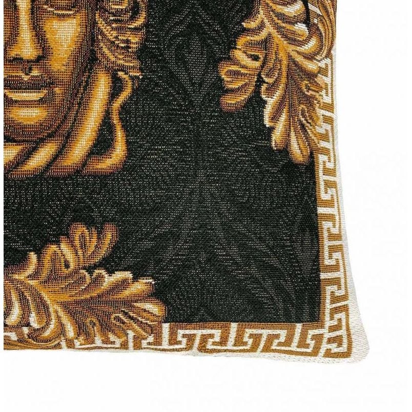 Наволочка Прованс Arte di lusso-2, 45х45 см, черный с золотым (25635) - фото 2