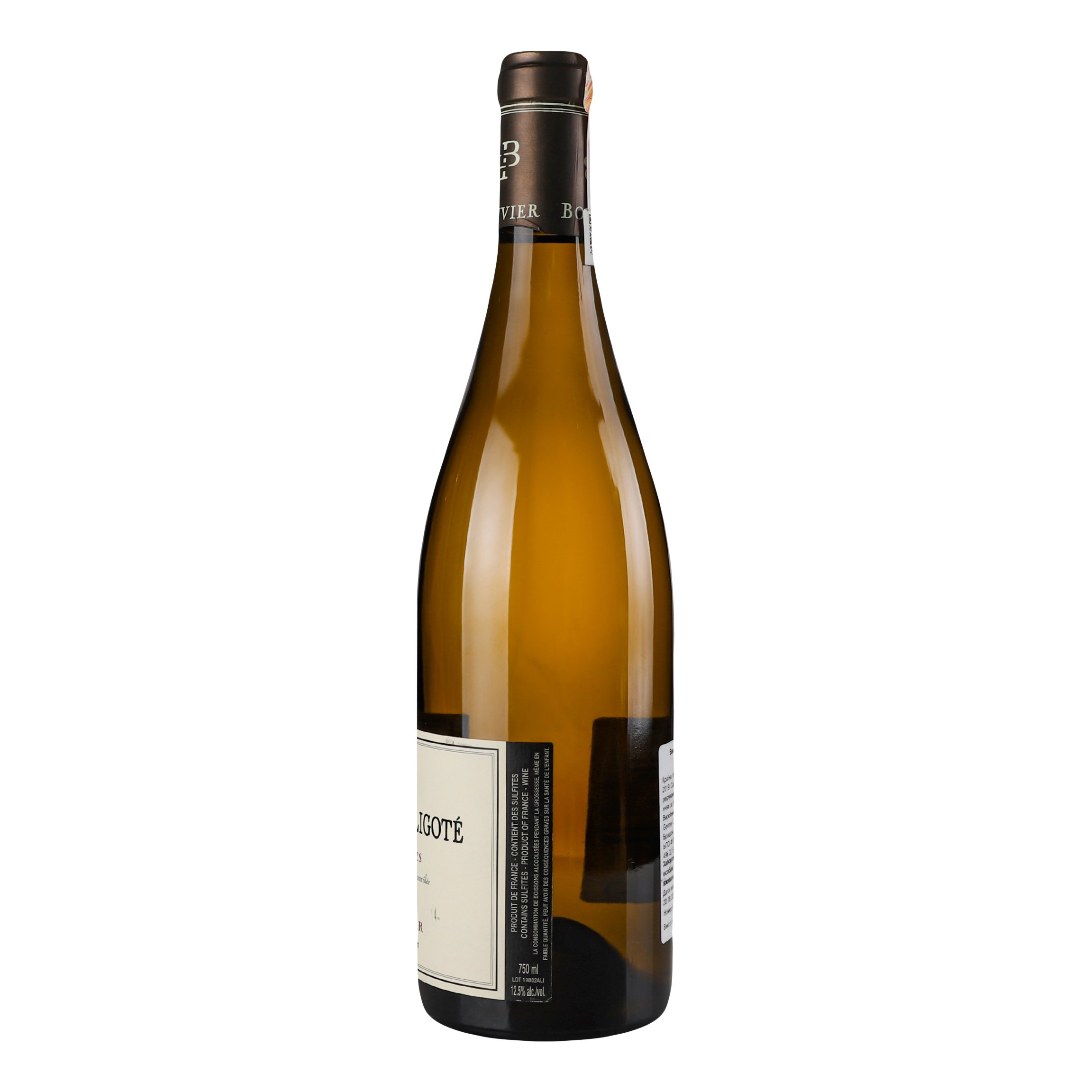Вино Domaine Rene Bouvier Bourgogne Aligote, 12,5%, 0,75 л (719916) - фото 2
