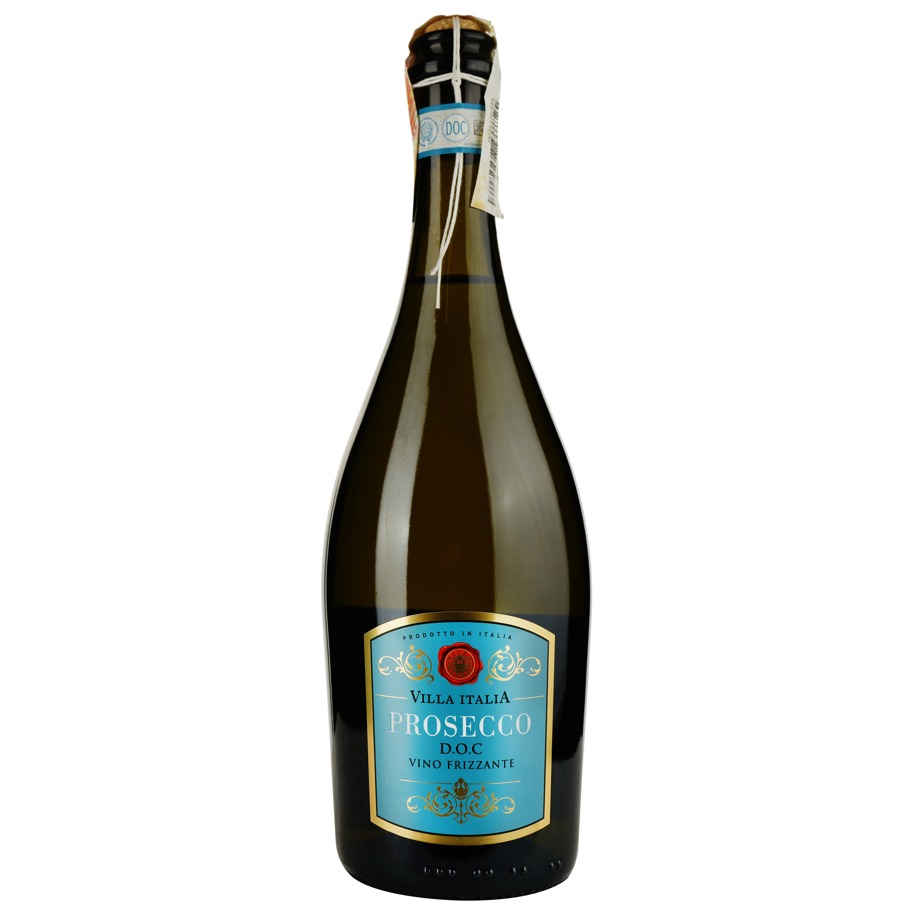 Вино игристое Villa Italia Prosecco Frizzante Gift Box, белое, сухое, 10,5%, 0,75 л - фото 2