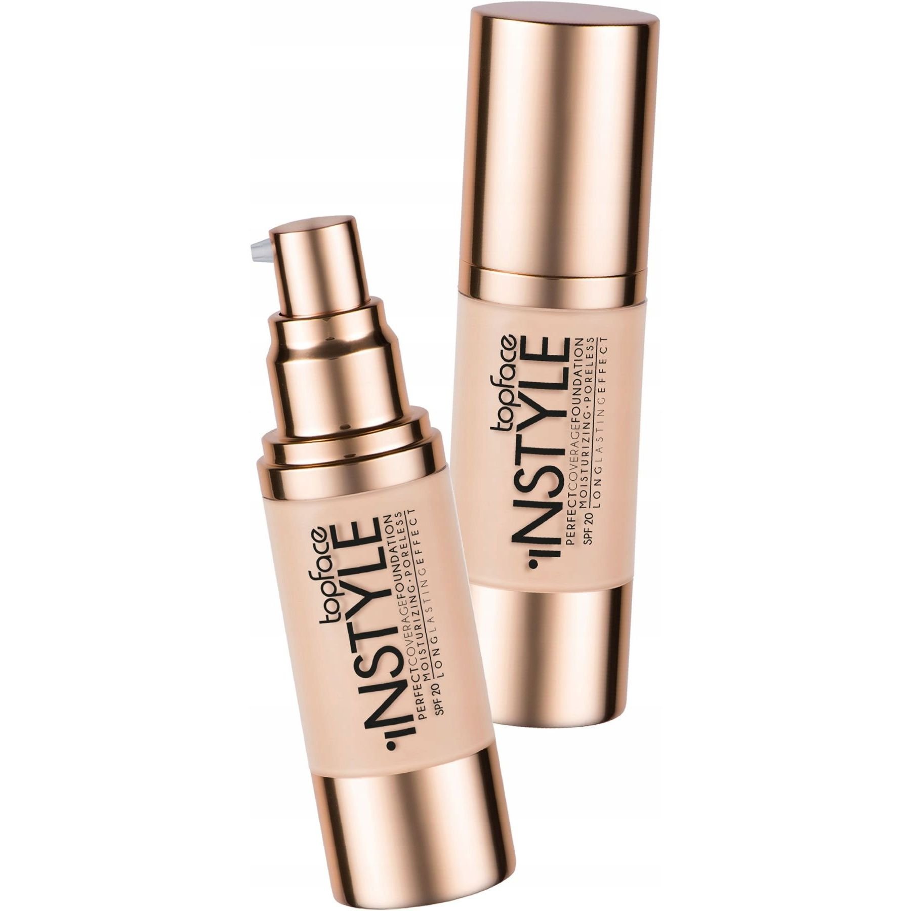 Тональная основа TopFace Instyle Perfect Coverage Foundation PT463 тон 006, 30 мл - фото 1