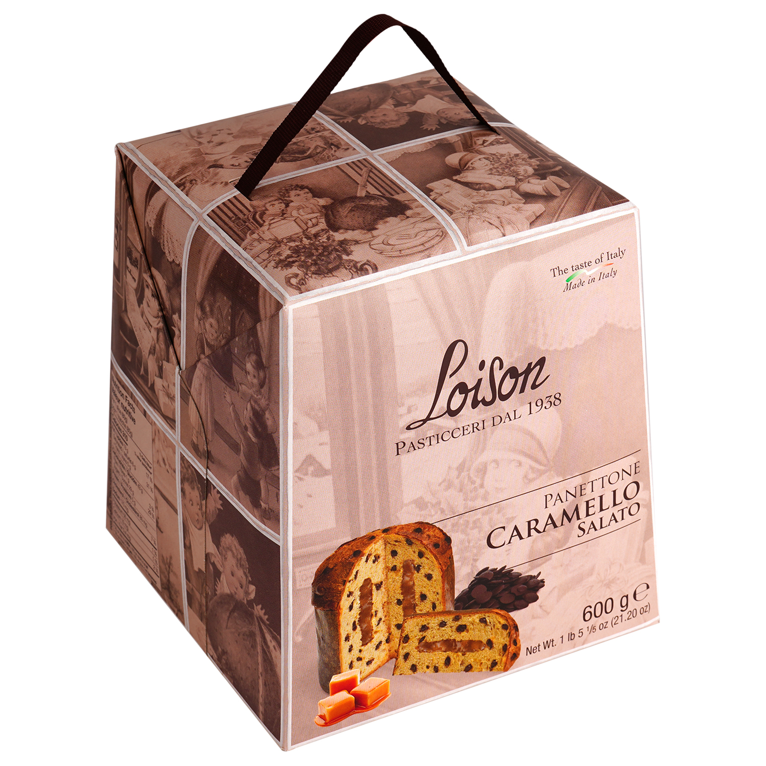 Кекс Loison Panettone Caramello Salato 600 г (811406) - фото 1