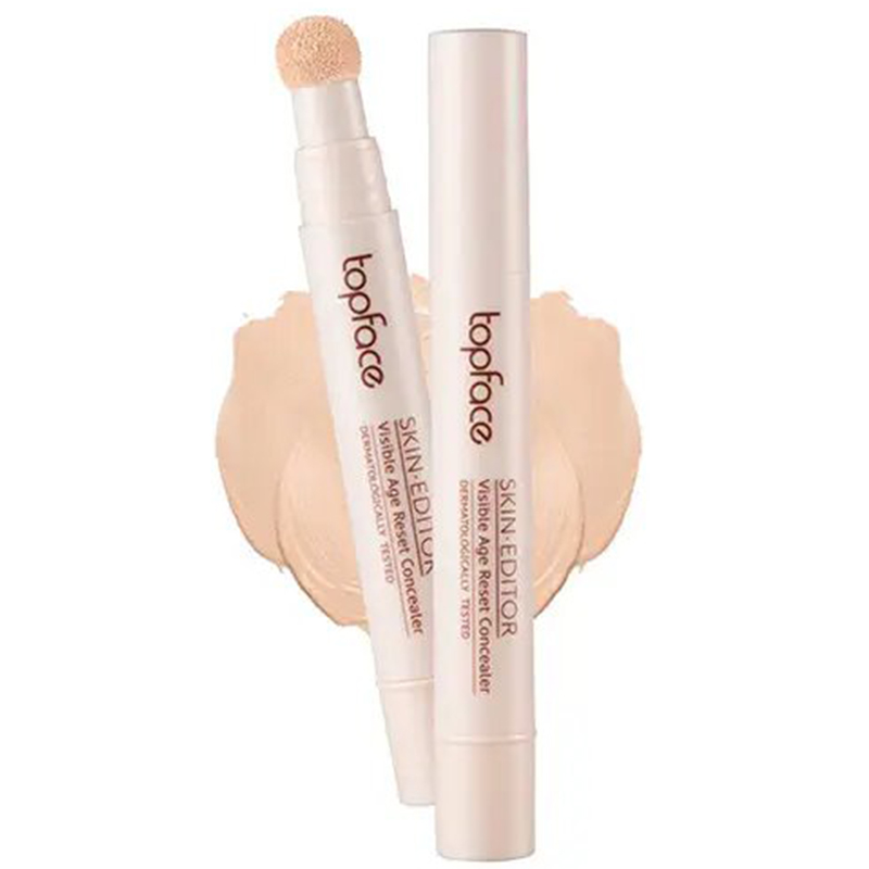 Консиллер TopFace Skin Editor Concealer Matte Visible Age Reset PT466 тонн 002 5.5 мл - фото 3