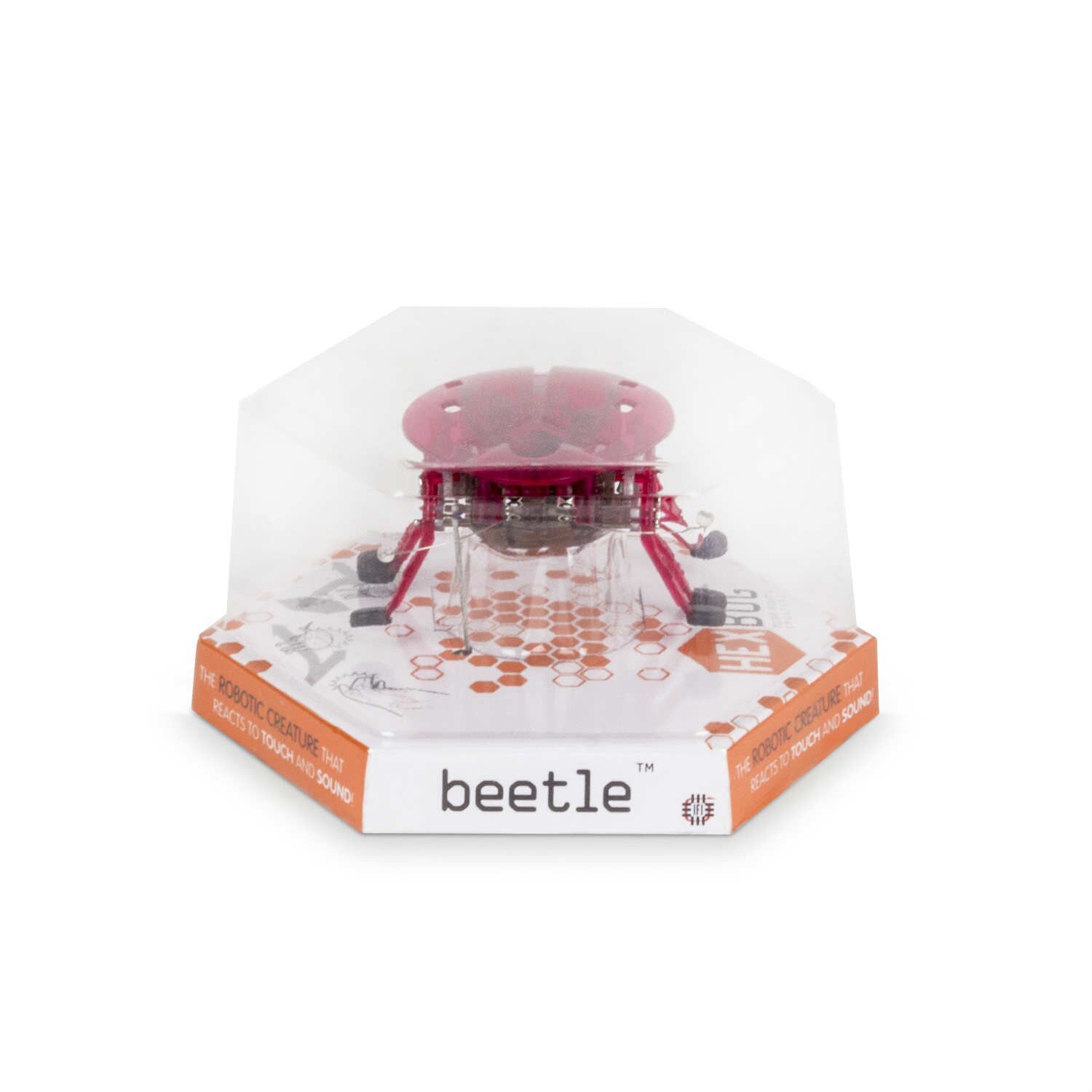 Нано-робот Hexbug Beetle, красный (477-2865_red) - фото 1