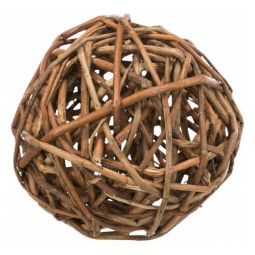 Игрушка для собак Trixie Мяч плетеный, 13 см (61943) - фото 1