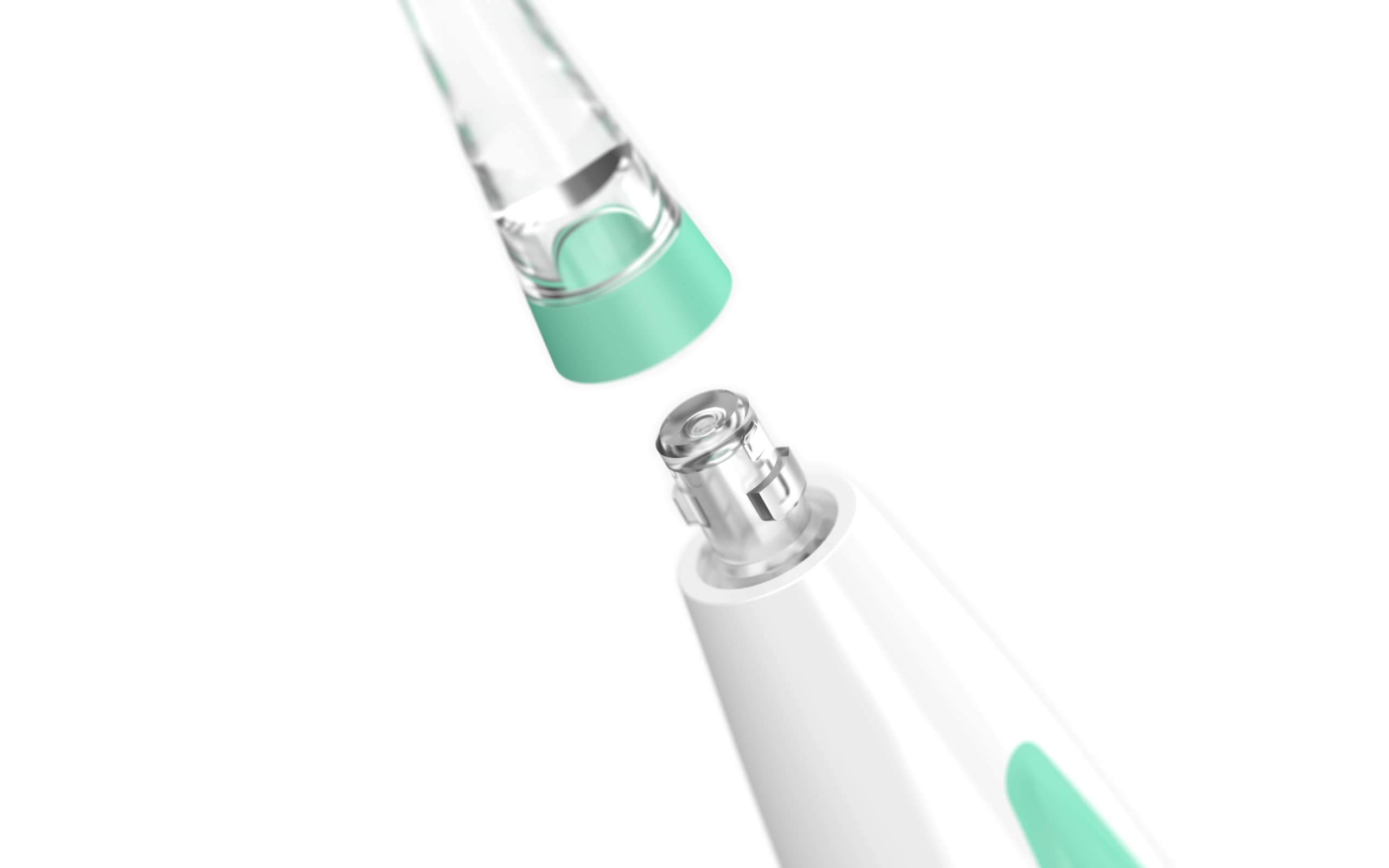 Электрическая зубная щетка Nuvita зеленая (NV1151) - фото 4