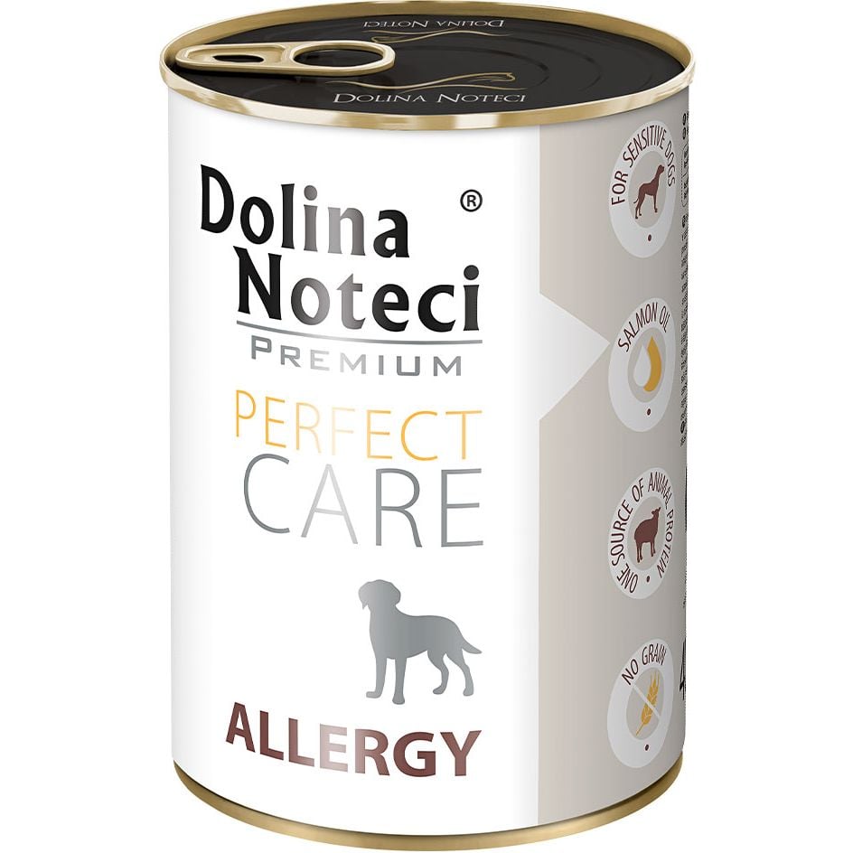 Влажный корм Dolina Noteci Premium Perfect Care Allergy для собак с аллергией, 400 гр - фото 1