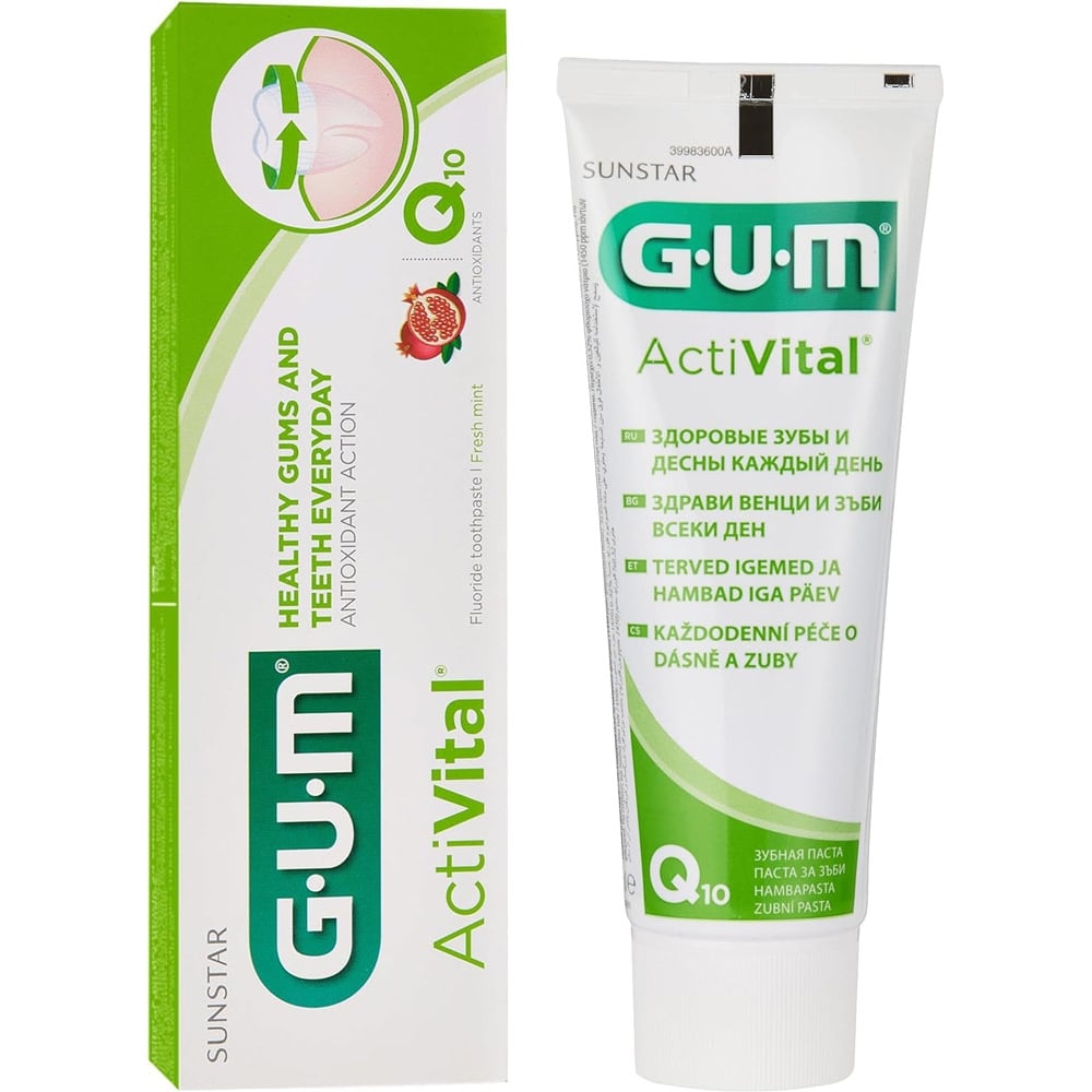 Зубная паста Gum ActiVital 75 мл - фото 1