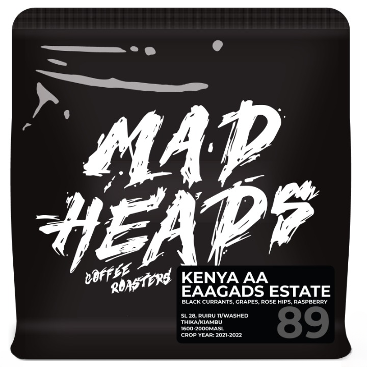 Кава Madheads Coffee Roasters Kenya Eaagads Estate AA 1 кг (31) - фото 1