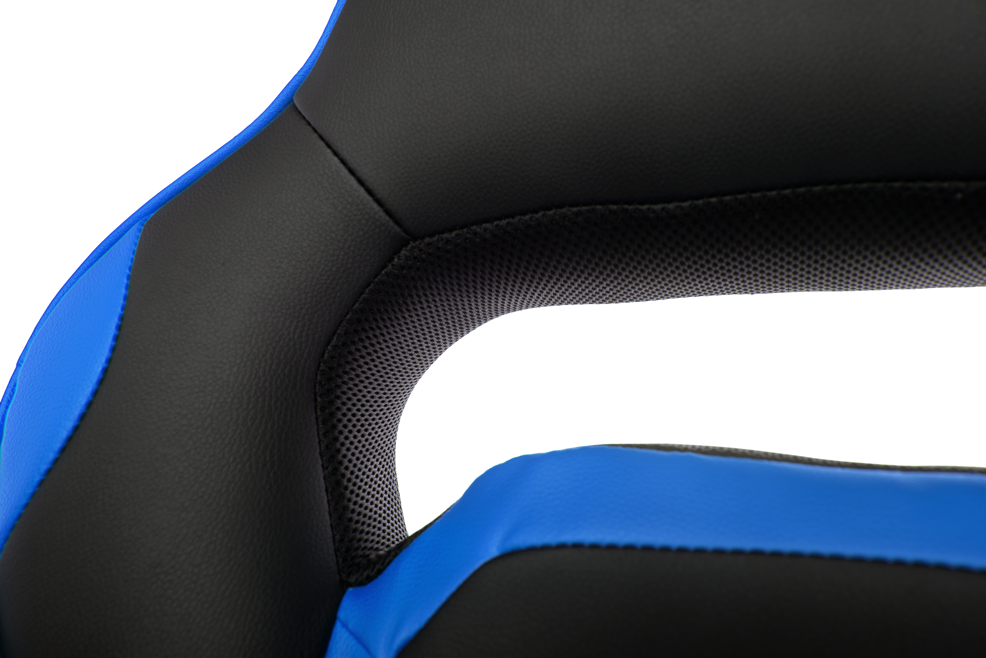 Геймерское кресло GT Racer черное с синим (X-2749-1 Black/Blue) - фото 8