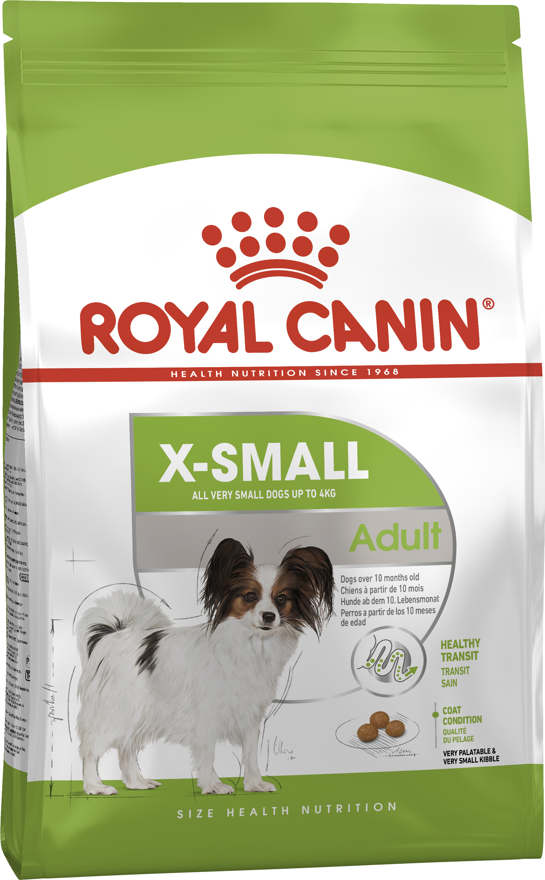 Сухий корм Royal Canin X-Small Adult для дорослих собак мініатюрних розмірів, з м'ясом птиці і рисом, 0,5 кг - фото 1