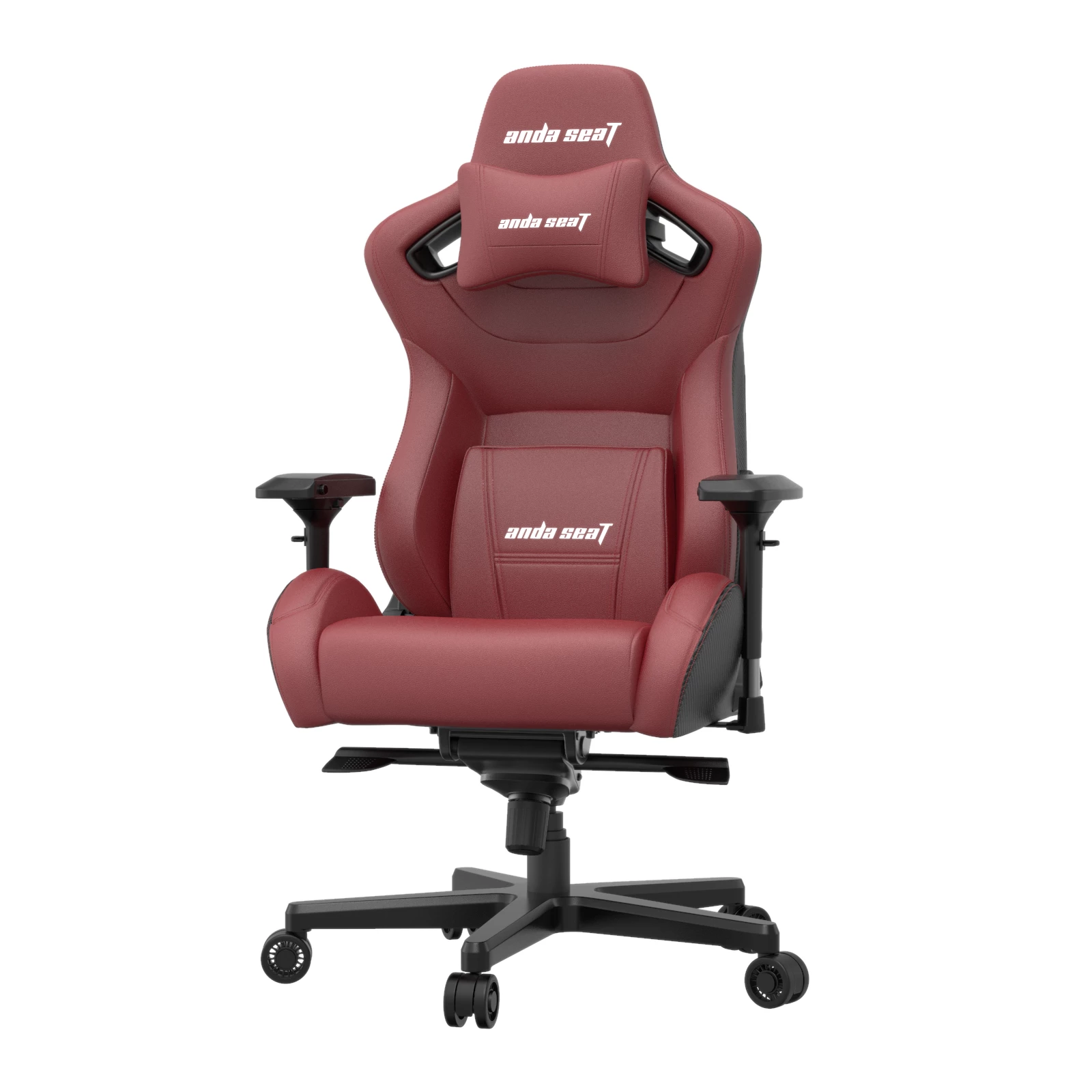 Кресло игровое Anda Seat Kaiser 2 Size XL Maroon (AD12XL-02-AB-PV/C-A05) - фото 2