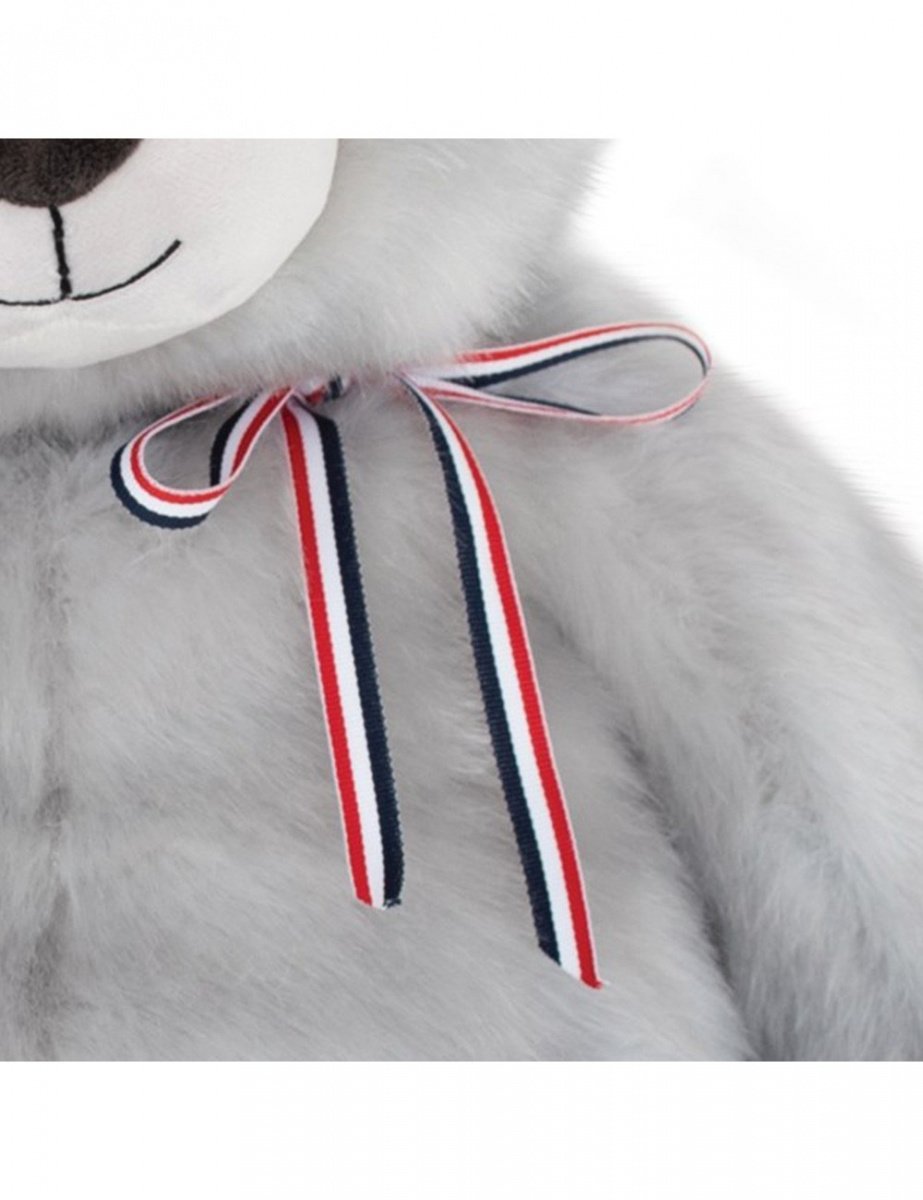 Мягкая игрушка Mailou Французский медведь, 50 см, серый (MA0110) - фото 4