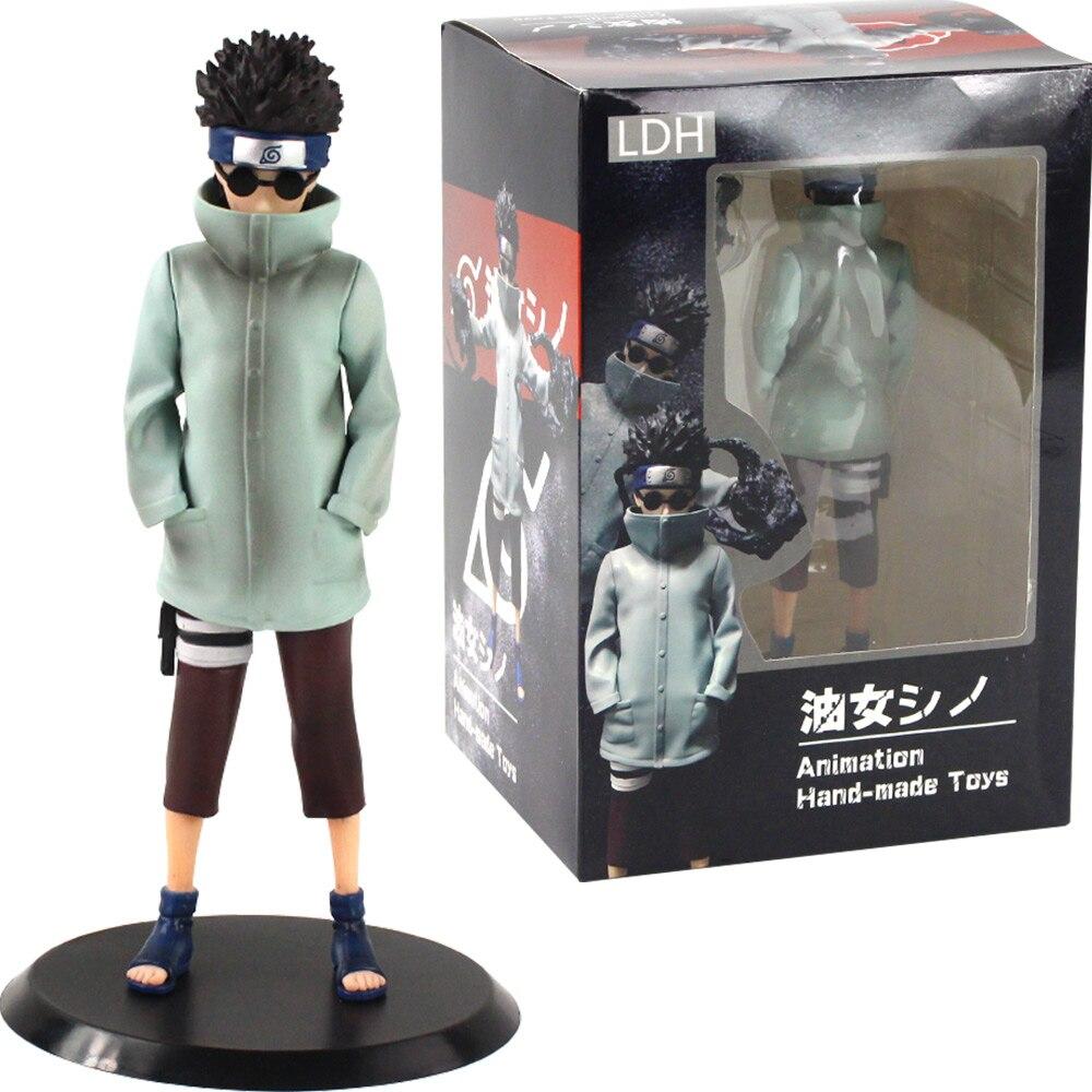 Фигурка аниме Наруто Сино Абураме Shino Aburame Naruto 22,0 см NA 22.105 - фото 2