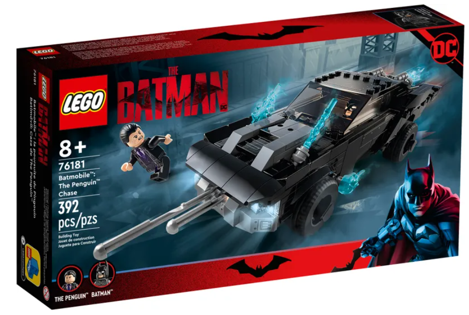 Конструктор LEGO Super Heroes The Batman Бетмобіль: погоня за Пінгвіном, 392 деталей (76181) - фото 2