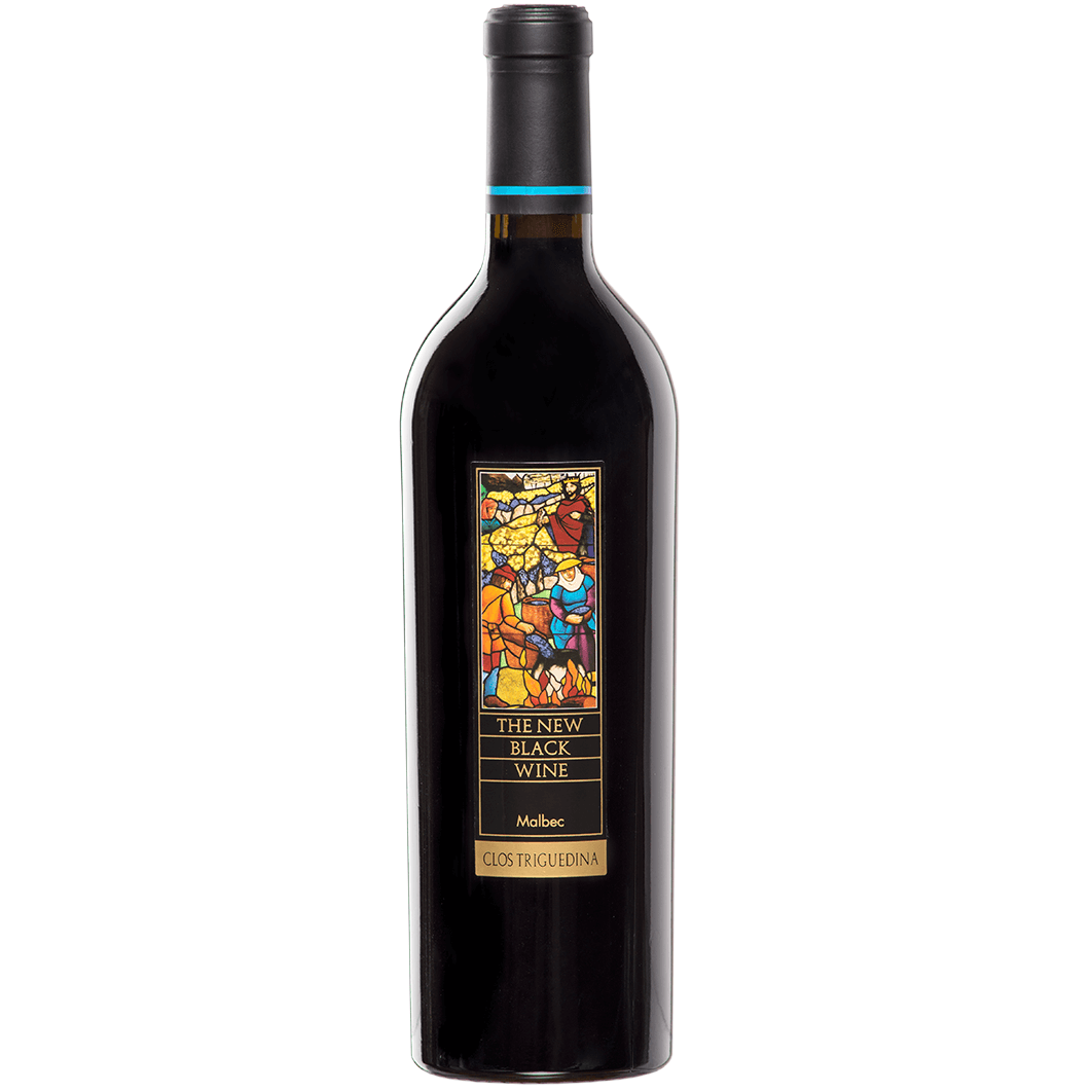 Вино Jean-Luc Baldes Cahors Black Black Wine AOC, червоне, сухе, 14%, 0,75 л (596838) - фото 1