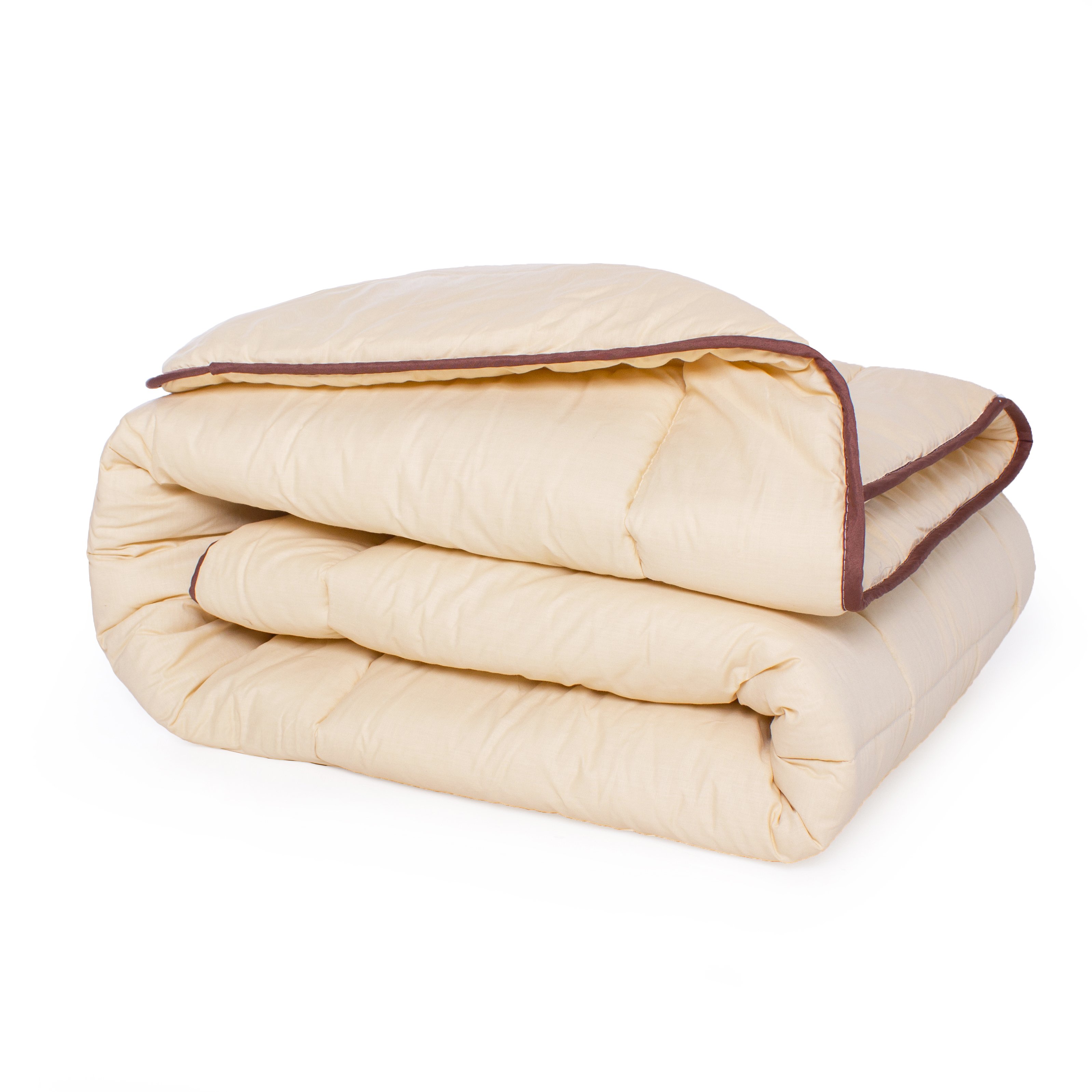 Одеяло шерстяное MirSon Carmela №0334, демисезонное, 110x140 см, бежевое - фото 2