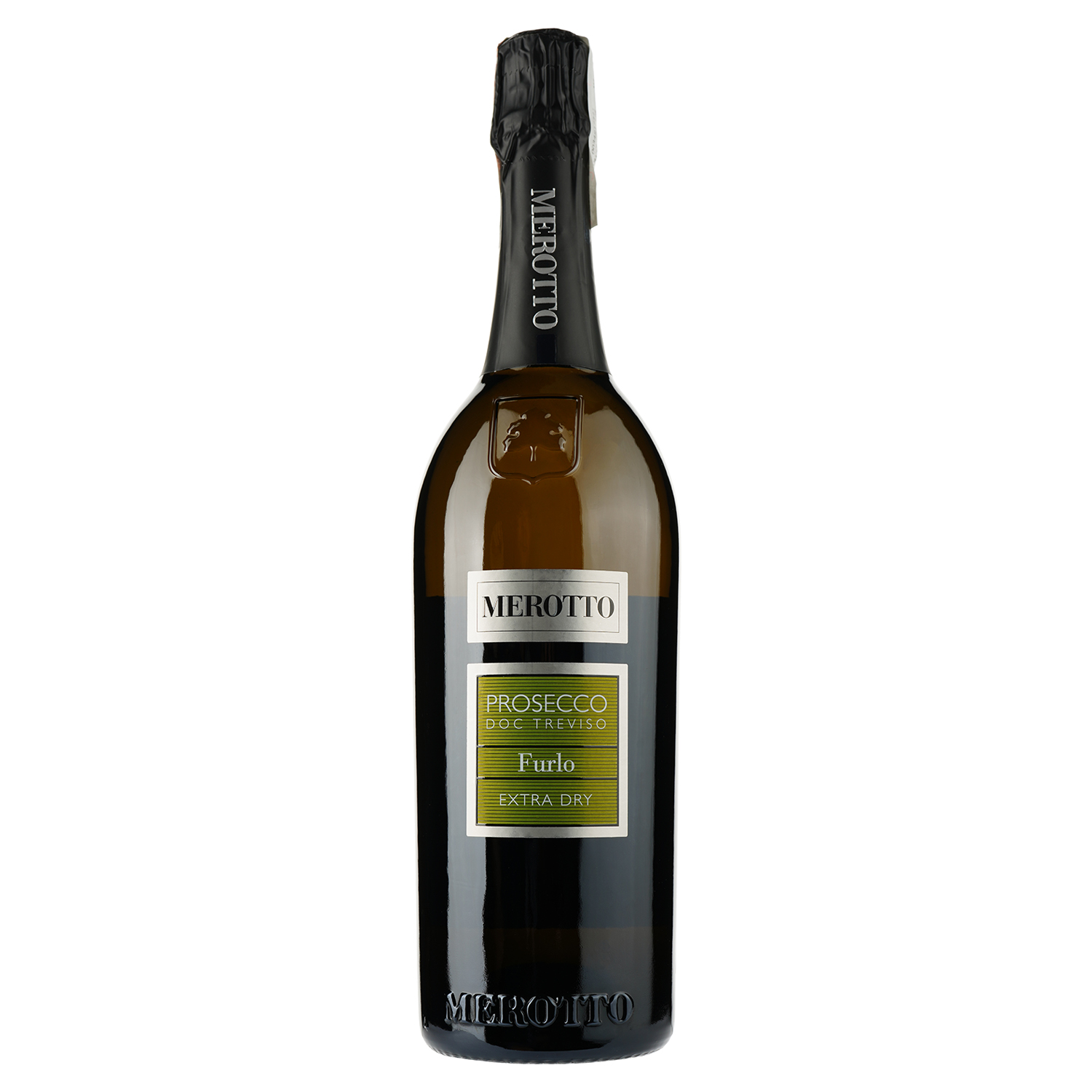 Вино игристое Merotto Furlo Prosecco Extra Dry, белое, экстра-сухое, 11%, 0,75 л (40412) - фото 1