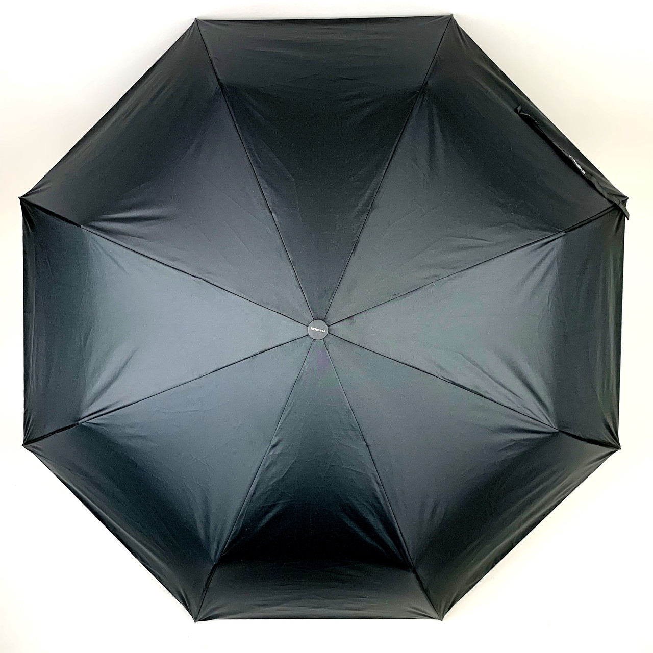 Мужской складной зонтик полуавтомат The Best 98 см черный - фото 7