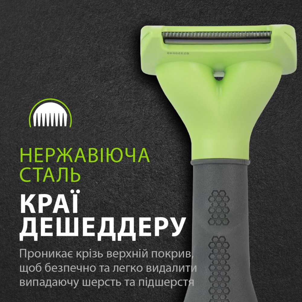 Фурмінатор для вичісування FURminator для собак з короткою шерстю розмір S (691653СПЕЦЦЕНА) - фото 3