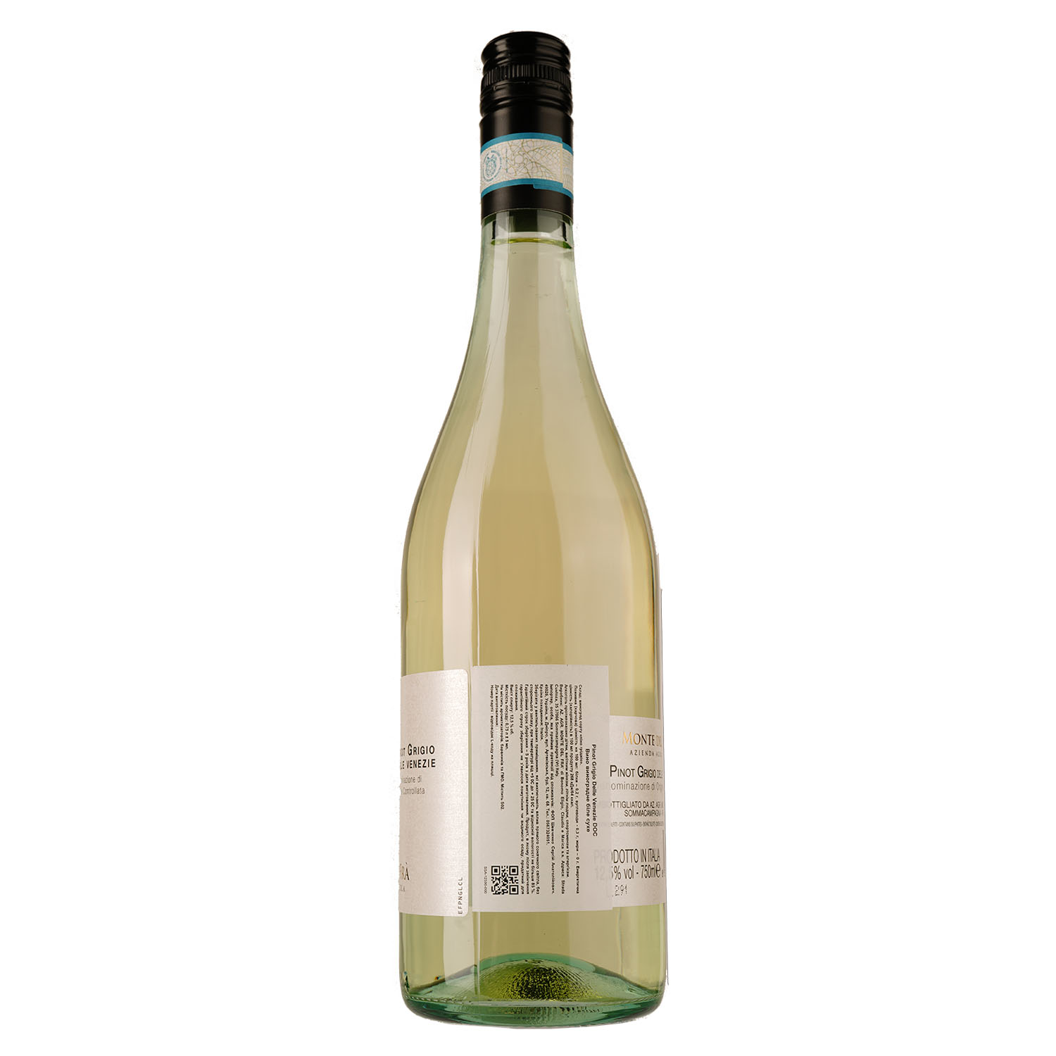 Вино Monte Del Fra Pinot Grigio Delle Venezie DOC, біле, сухе, 0,75 л - фото 3