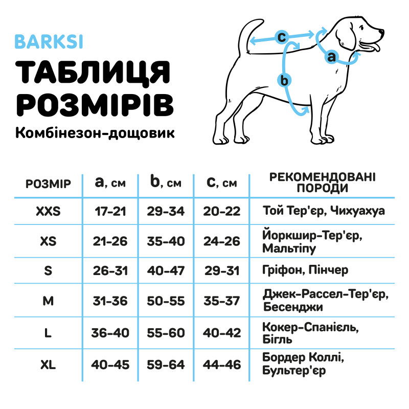 Комбінезон-дощовик для собак Barksi Textile розмір М салатовий - фото 6