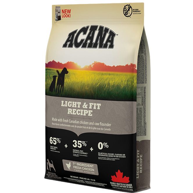 Сухой корм для собак Acana Light & Fit Recipe, 6 кг - фото 2