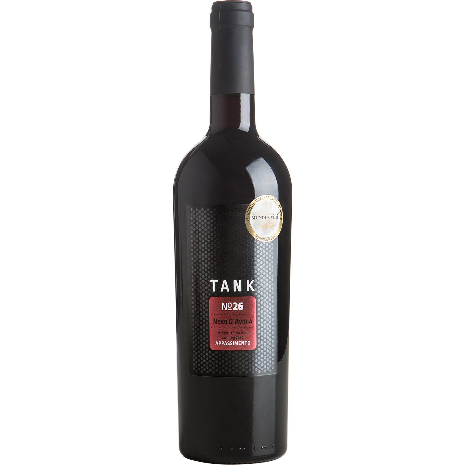 Вино Tank 26 Nero D'avola Appassimento Sicilia DOC, червоне, сухе, 0,75 л - фото 1