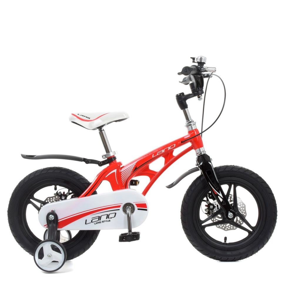 Велосипед детский Lanq 14 дюймов красный 223293 - фото 2