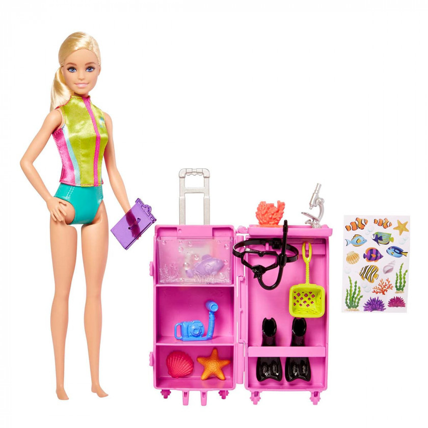 Набор Barbie Морской биолог (HMH26) - фото 2