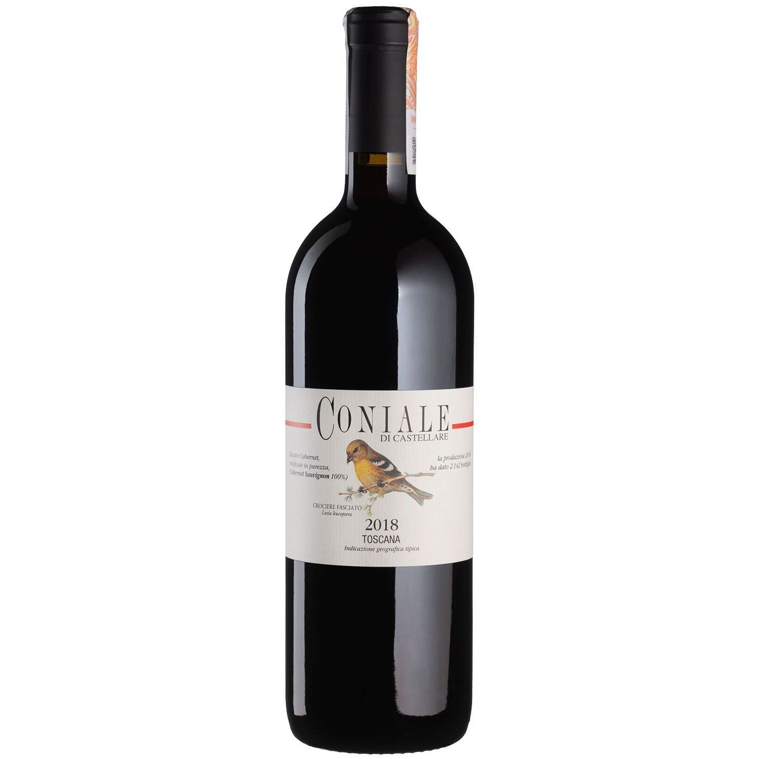 Вино Castellare di Castellina Coniale di Castellare 2018, червоне, сухе, 0,75 л - фото 1