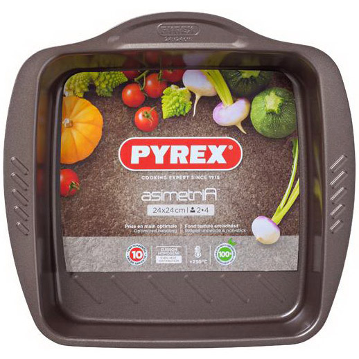 Форма Pyrex Asimetria, 24x24 см (AS24SR0/7146) - фото 1